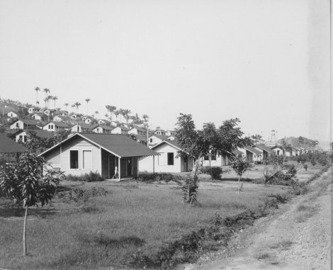 El barrio de los trabajadores de Fordlandia en la década de los 30